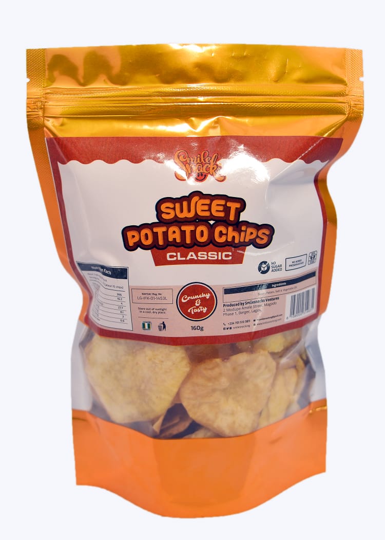 Sweet Potato Chips (Classic) - 160g