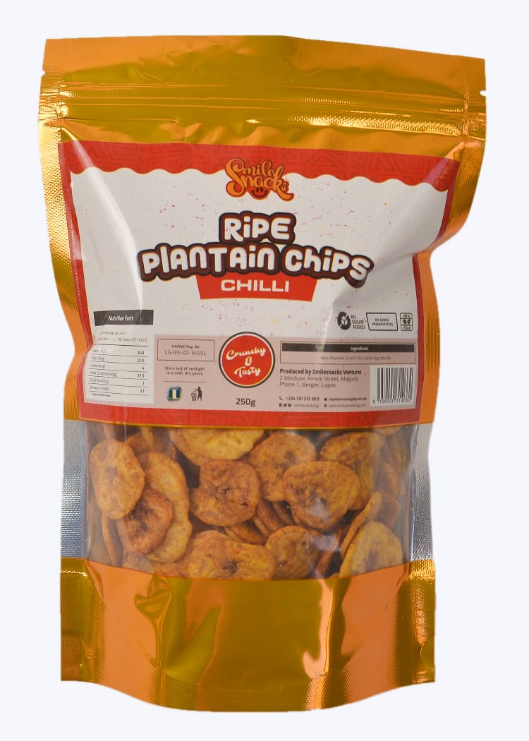 Ripe Plantain Chips (Chilli) - 250g